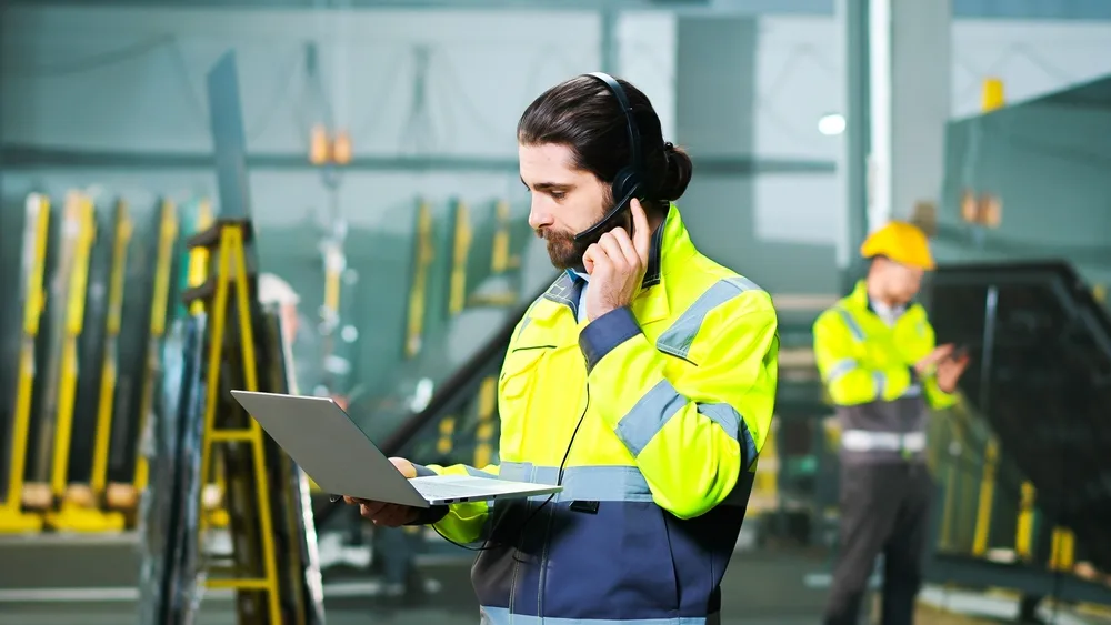 Manufacturing company receiving a lead from Bee connected lead generation system for Manufacturing.